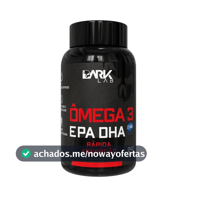Ômega 3 Epa Dha 240 Cápsulas Dark Lab