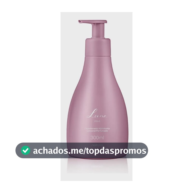 Creme Hidratante Corporal Perfumado Luna Rosé 300 Ml Perfumado