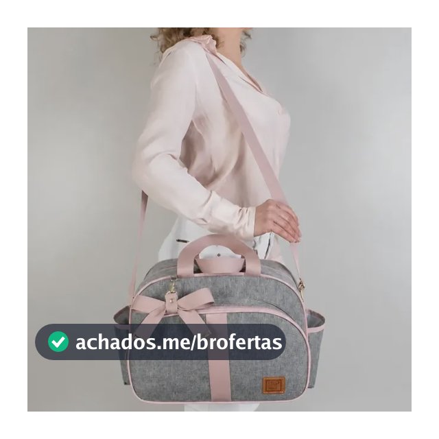 Bolsa Maternidade Com Laço Impermeável Bebê Menino Menina