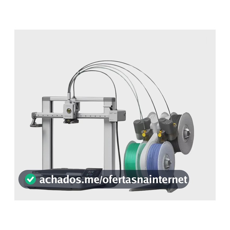 Bambu Lab A1 Combo Ams Lite Impressora Fdm 3d 110v/220v 127/220v Prateado