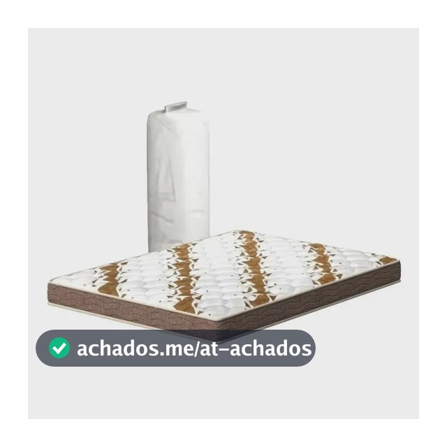 Colchão Casal D33 A Vácuo 138x188 Boa Forma