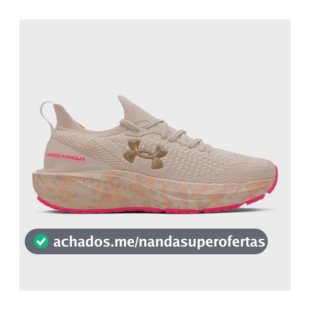 Tênis De Corrida Unissex Quicker 2 Under Armour Salmão 35 Br