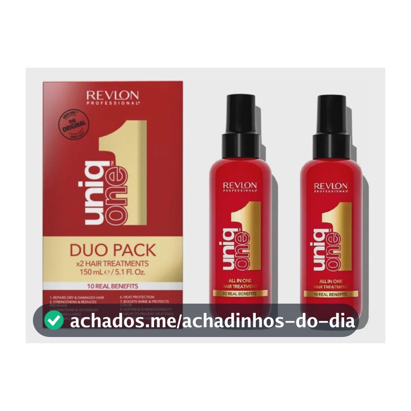 Pack X2 Unidades Unique One Revlon Professional Tudo Em Um