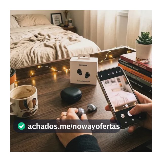 Fone Bluetooth Samsung Galaxy Buds Core Preto