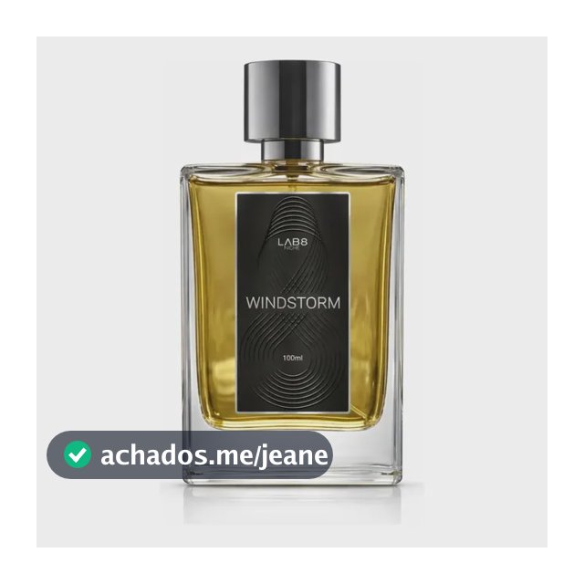 Perfume Masculino Lab 8 Niche Windstorm 100ml