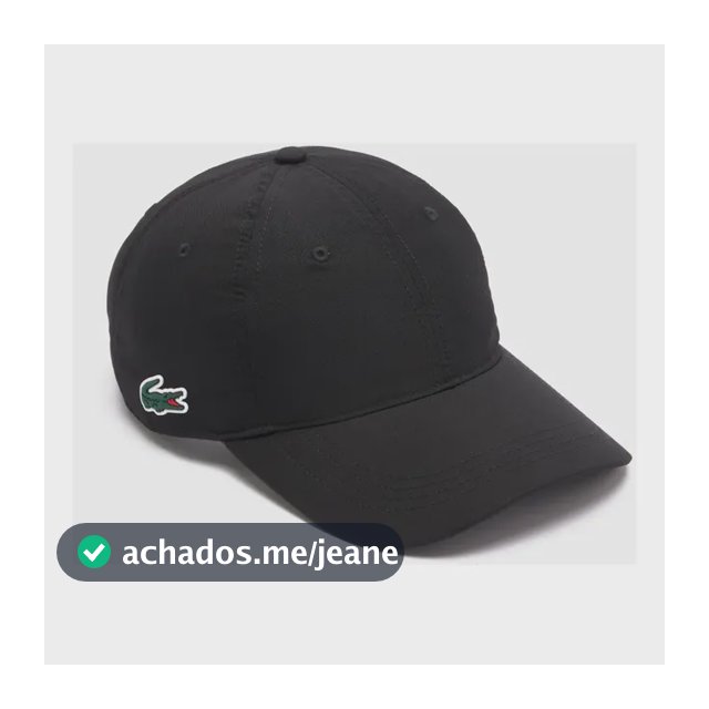 Boné Lacoste Sport Croco Lateral Cap Original