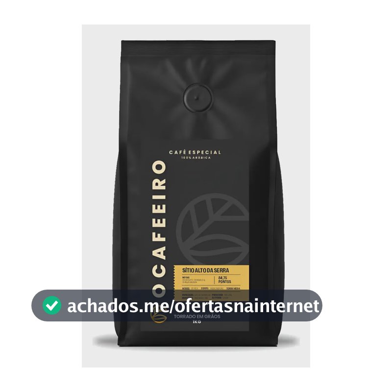 Café Especial Torrado Grãos 84 Pts Cafeeiro Alto Serra 1kg