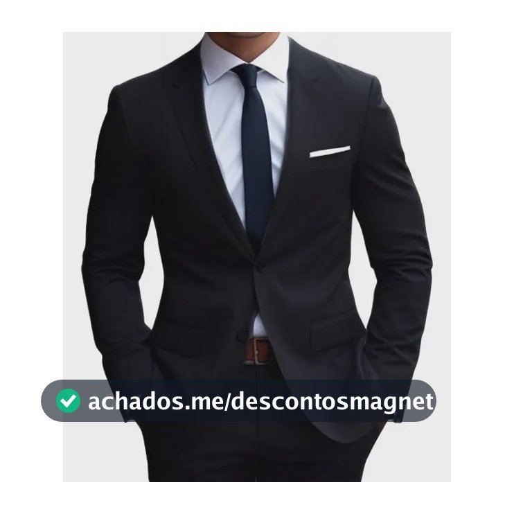 Terno Italiano Slim, Promoção Imperdível Todas As Cores Preto 48 / Calça 42