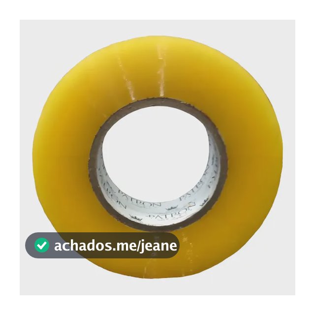 10 Un Fitas Adesivas Largas Transparentes 500m