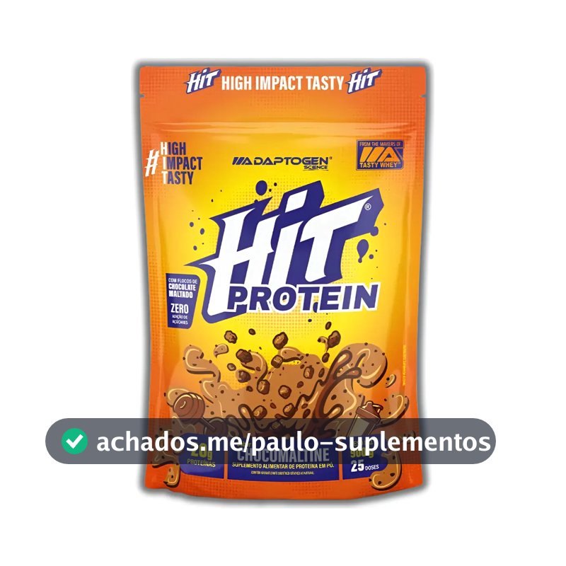 Proteína Adaptogen HIt Sabor Chocolate em pó x 900g