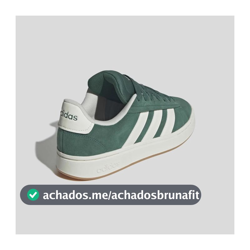 Masculino Tênis adidas Ji1798 Verde Liso 37 Br
