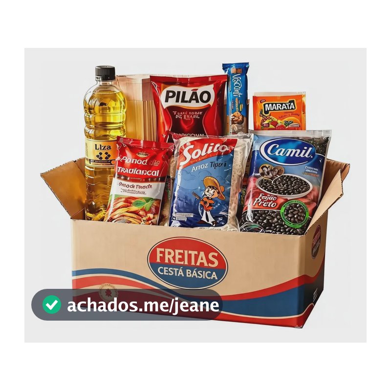 Cesta Básica De Alimentos Completa Itens Super Premium 9