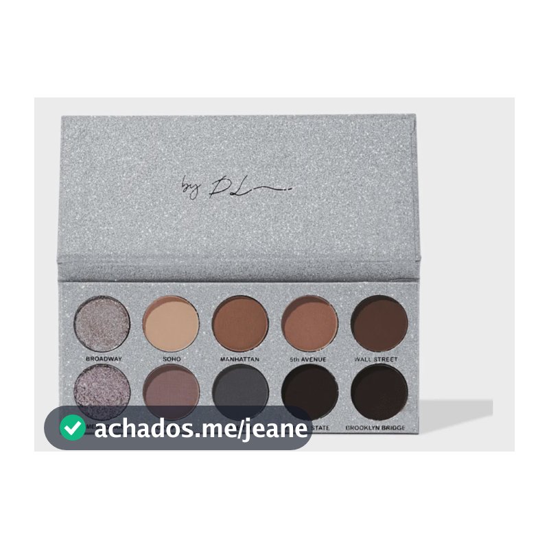 Paleta de Sombras New York Catharine Hill Pri Lessa Brilhoso E Opaco Diversas
