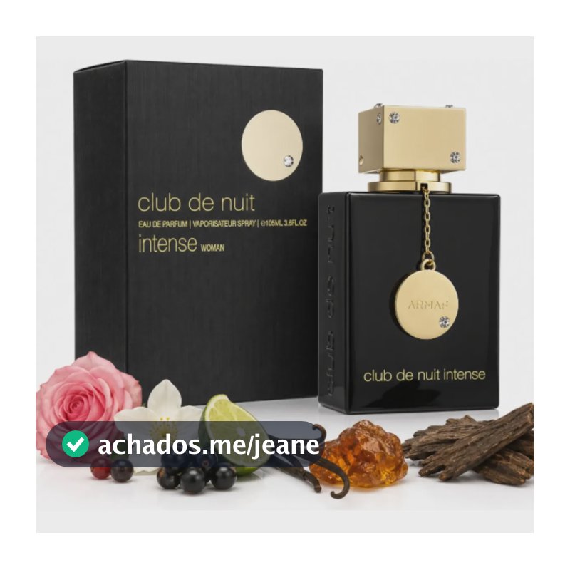 Perfume Club De Nuit Intense Woman Armaf Feminino Árabe Orig