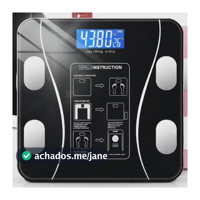 Eps-6905 Balança Epsilon Inteligente Bluetooth Com App, Lcd, Vidro Temperado, 180kg