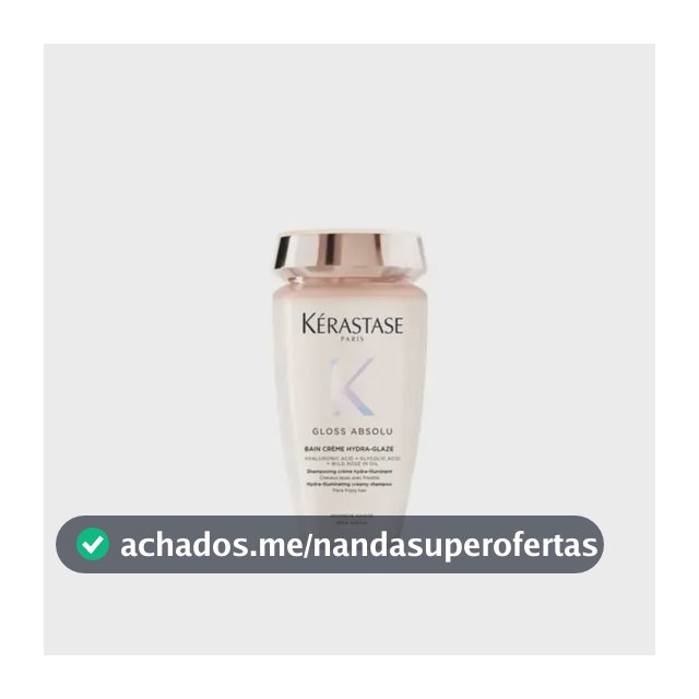 Shampoo Hidratante Gloss Absolu Bain Hydra-Glaze Riche 250ml Kérastase