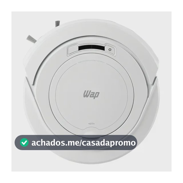 Robô Aspirador de Pó WAP ROBOT W90 PÉROLA Automático 3 em 1
