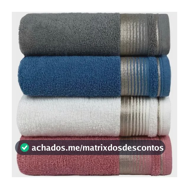 Kit 4 Toalhas De Banho Banhão Gigante Berlim 75x150cm