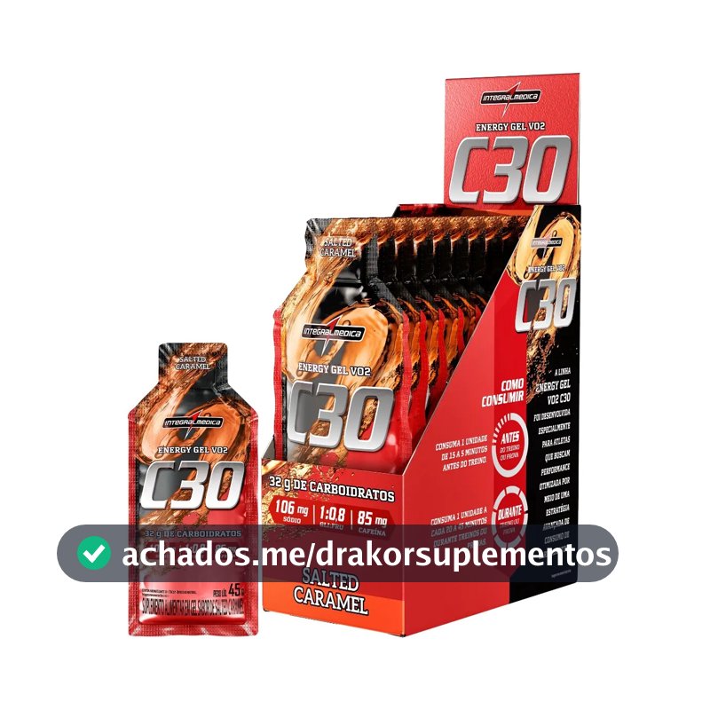 VO2 Energy Gel Salted Caramel Integralmédica