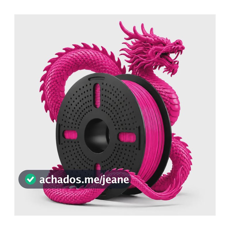 Filamento Impressora 3d Print Pulse Pla 1.75mm Cor: Magenta