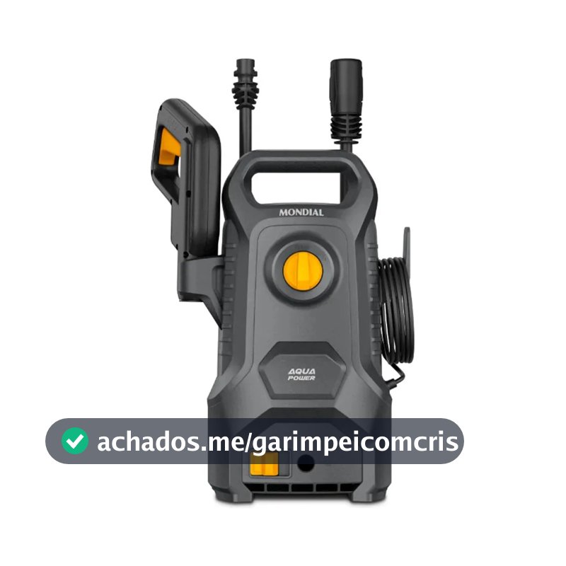 Mondial LAP-04 GY Lavadora de Alta Pressão 1400W + Jato Ajustável
