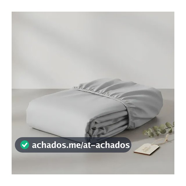 Lençol Avulso Casal Padrão C/ Elástico 600 Fios- Algodão