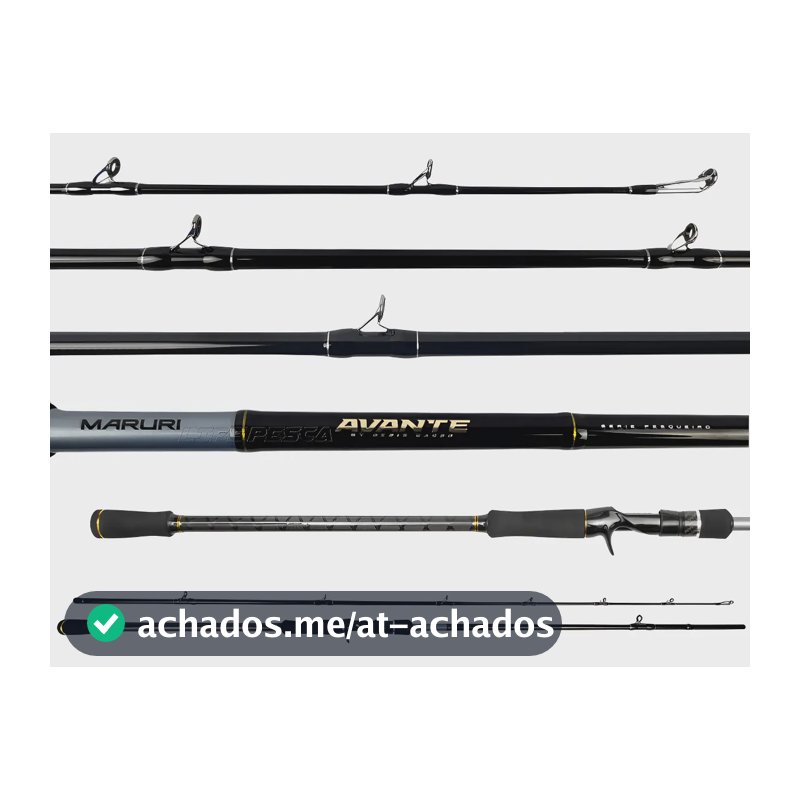 Vara P/ Carretilha Maruri Avante Bg (2,70m) 30-60lb 2 Partes