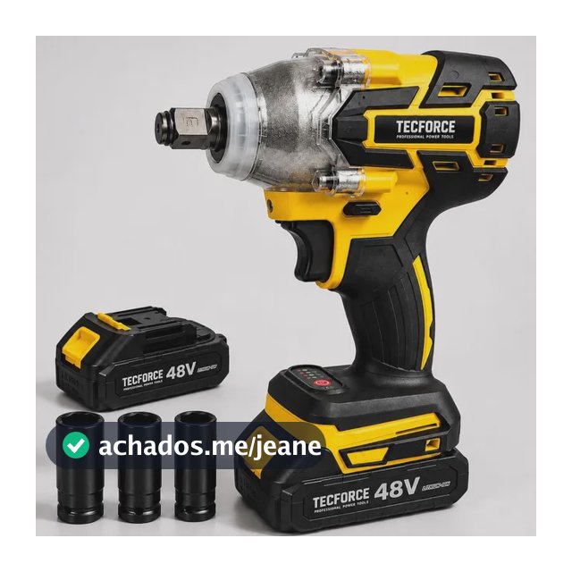 Chave Impacto Tecforce 48v 300nm Brushless 1/2