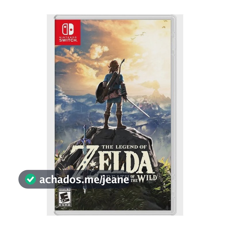 The Legend of Zelda: Breath of the Wild Edição padrão (Físico)