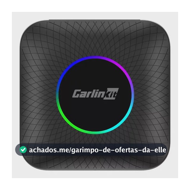 Streaming Box Automotivo Carlinkit Carplay Android 13 128GB 8GB RAM