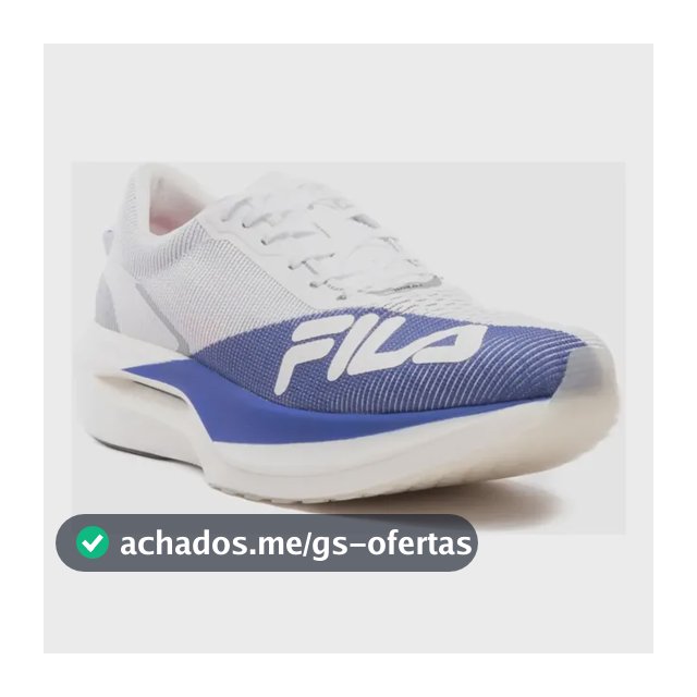 Tênis Fila Racer Carbon 3 Corrida Placa Carbono Branco Liso 38 Br