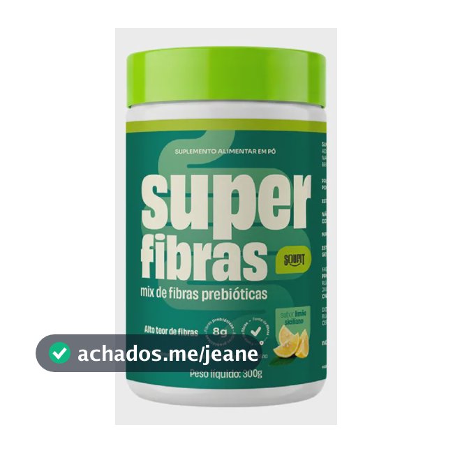 Super Fibras Soufit- Mix De Fibras Original 300g Limão