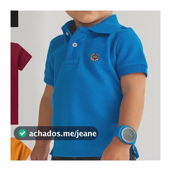 5 Camisas Kit Polo Infantil Menino Verão Do 1 Ao 8