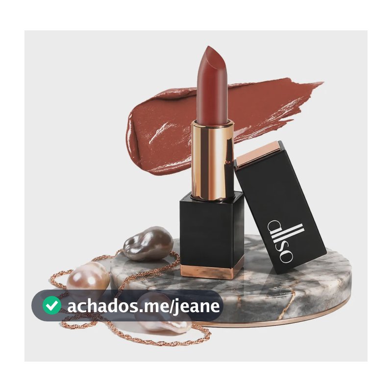 Batom Matte Allso Bantu Shine Cremoso Longa Duração Resistente Alta Fixação Alta Pigmentação Não Transfere Hidrata os Lábios Fórmula Leve Dia e Noite Maquiagem Lipstick Long Lasting Transfer Proof