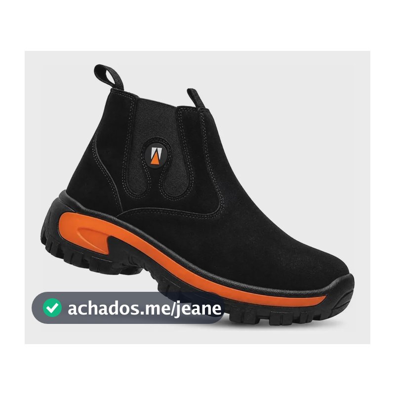 Bota Coturno Adventure Couro Alta Qualidade 9830 Preto 41 Br