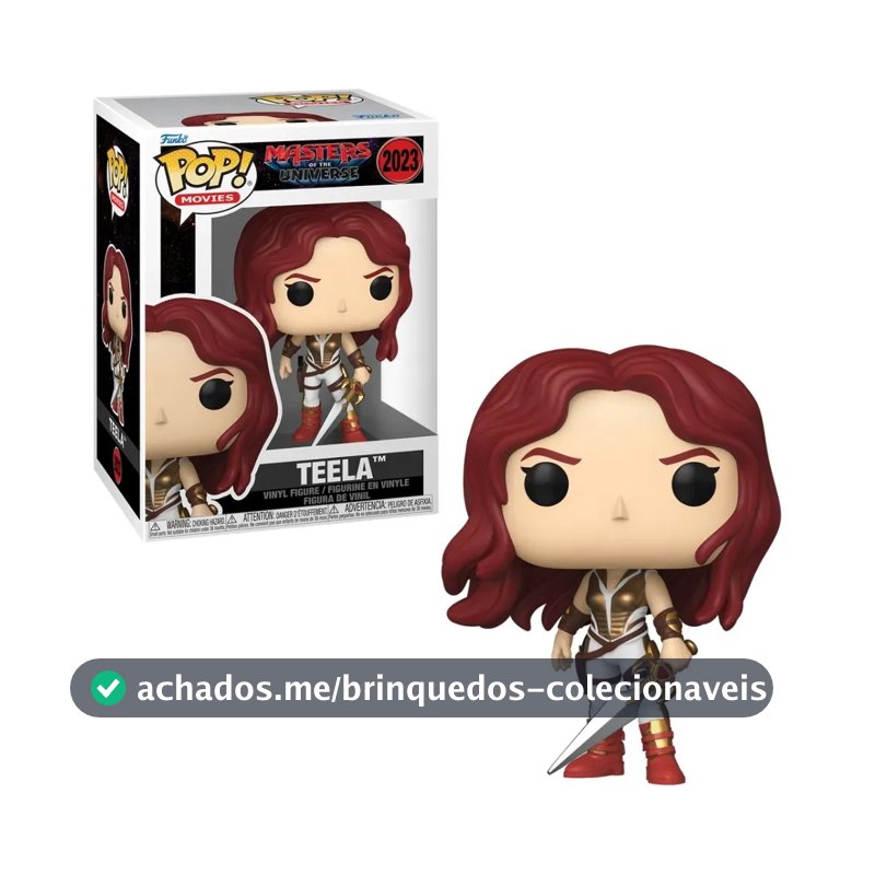 Boneco Funko Pop! Mestres do Universo Live Action - Teela
