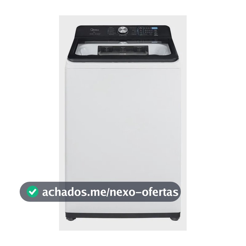 Lavadora De Roupas Midea Ma512w140a/wk05 Cesto Inox 14kg 220v Branco