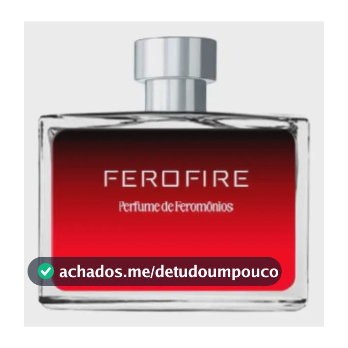 Perfume Masculino FeroFire Men Parfum 50ml Amadeirado Aromático