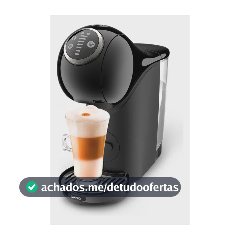 Cafeteira Nescafé Dolce Gusto Arno Genio S Plus Preta 110v