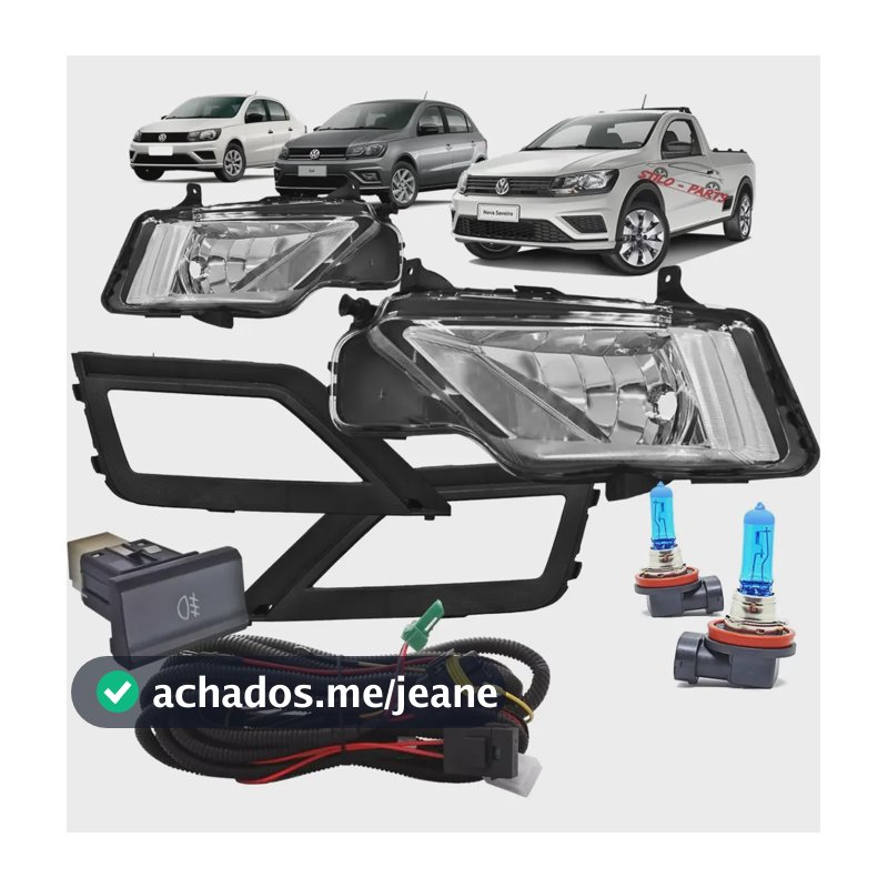 Kit Farol Farolet Milha Aux Neb Gol Voy Saveiro G8 19 A 2023