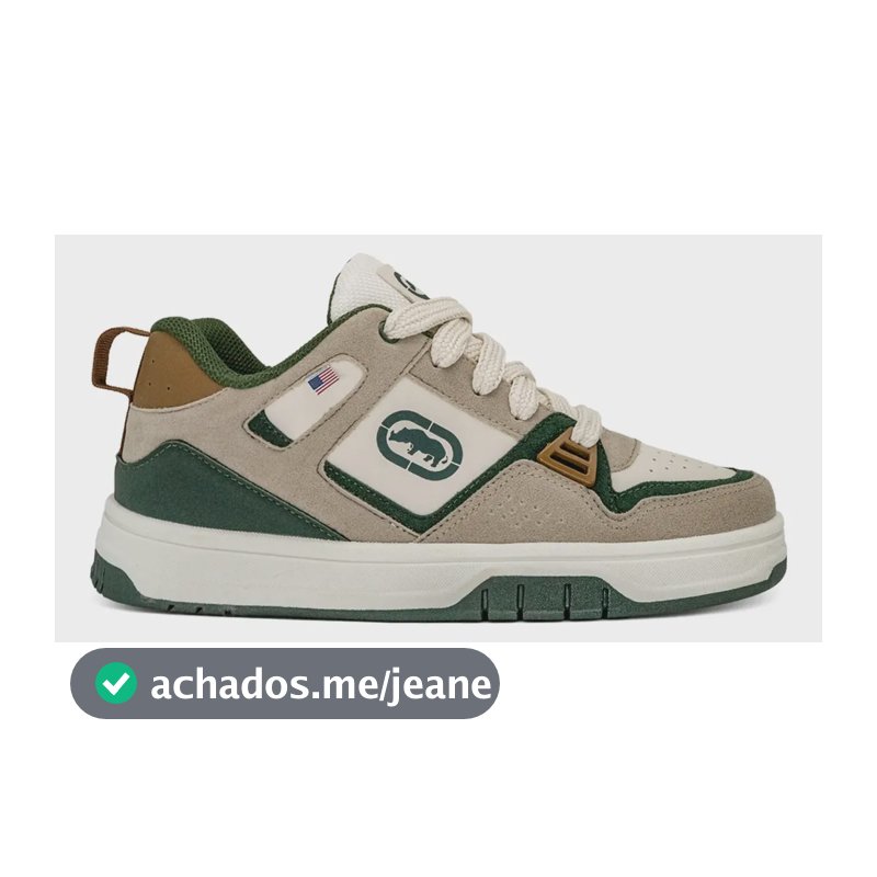 Tênis Ecko Riverside Original Masc/fem - Várias Cores Off White Aveia Turmalina 43 Br