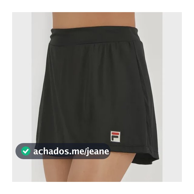 Saia Shorts Feminina Fila F-box Tennis Basic Pra Jogar Tenis