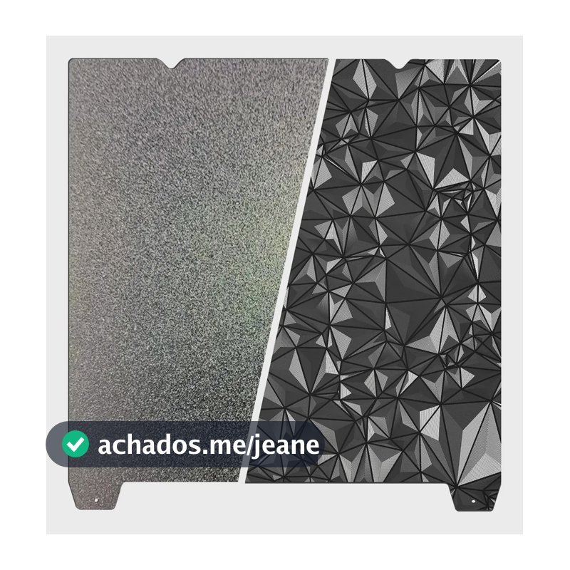 placa texturizada para ender 3 v3 ke/se impressora 3d pei peo 235x235mm Adesivo magnética flexível dupla face pla