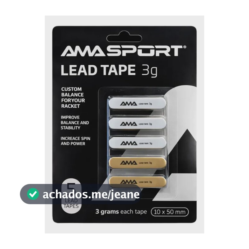 Lead Tape Ama Sport Custom Balance Peso Para Raquete Chumbo