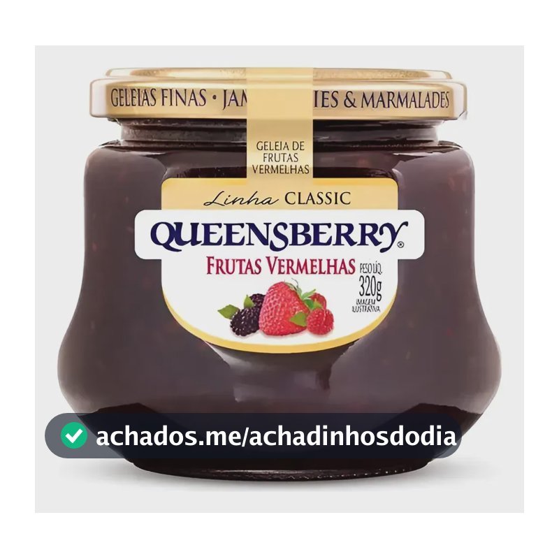 Queensberry geléia de frutas vermelhas 320gr