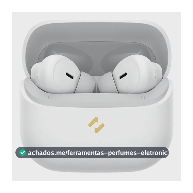 Fone De Ouvido Sem Fio Havit Tw982 ENC, Bluetooth 5.4, 33h Bateria, Resistência IPX4 contra respingos, Cancelamento de Ruído com IA, Cor Branco