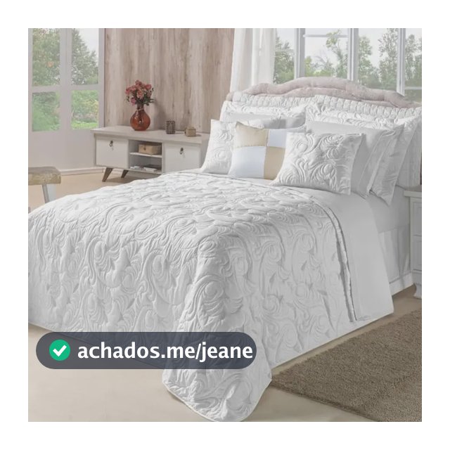 Kit Cobre Leito Bordado Melody King Size 3 Peças 180 Fios