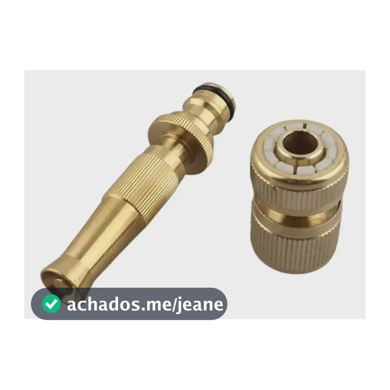 Bocal De Mangueira Alta Pressao Ajustavel P Limpeza Jardim
