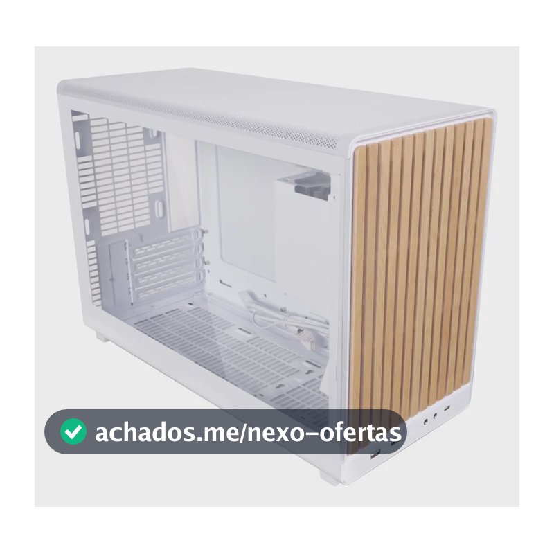 Gabinete Lian Li A3 Micro Atx Wood Edition Branco