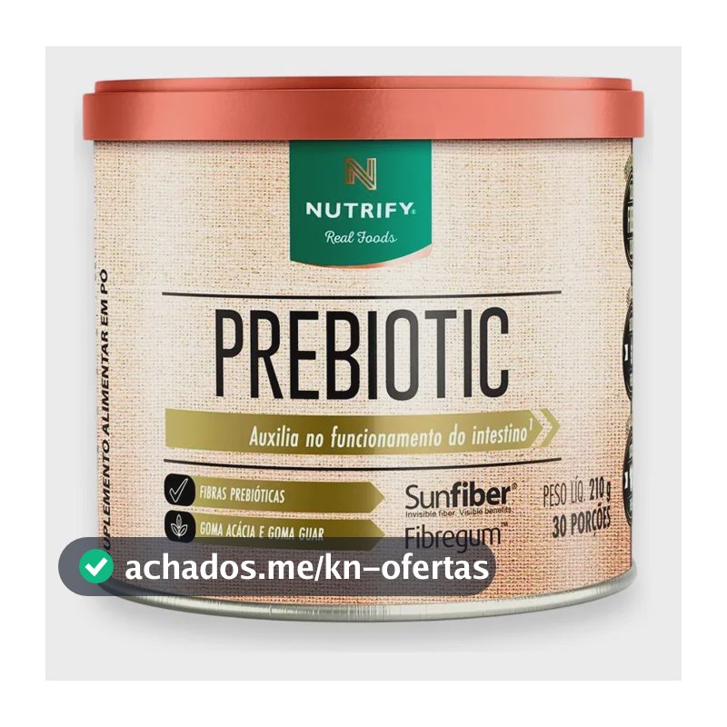 Fibra Nutrify Prebiotico Prebiotic em pó Sem sabor x 210g